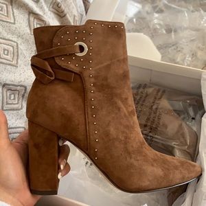 Brown sued Chelsea & Violet booties